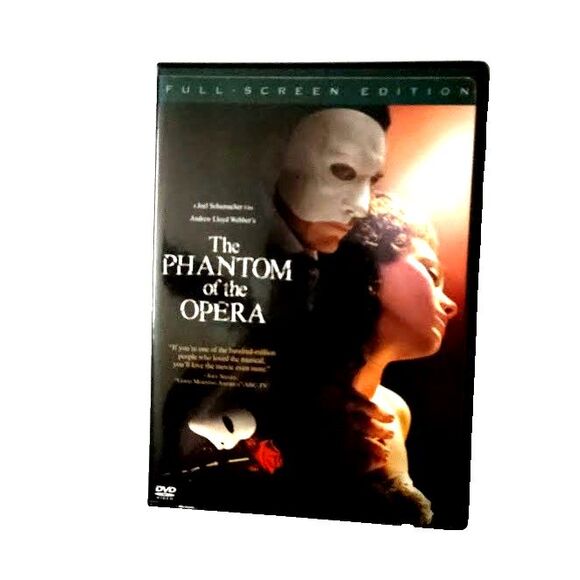 The Phantom of the Opera DVD 2005 Movie PG 13 Drama Suspense Gerard Butler - Picture 1 of 3